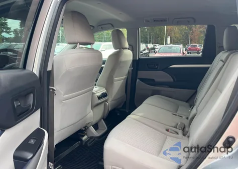 2018 Toyota Highlander Le from USA, damaged, VIN 5TDBZRFH2JS915186